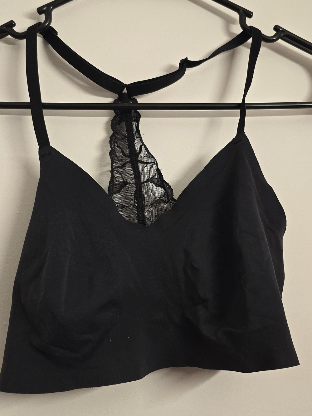 Black Lace-Back Bralette - Women Intimates & Sleepwear